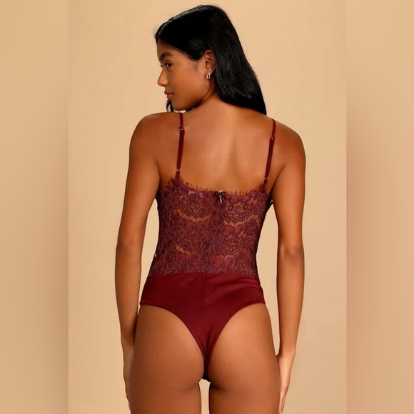 Lulus Reminiscing on Romance Lace Bodysuit - Picture 3 of 11